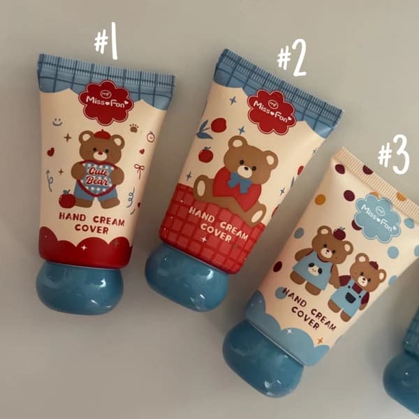 کرم دست مرطوب کننده کرای بیبی | Miss Fan Bear Tube Hand Cream — تصویر ۸