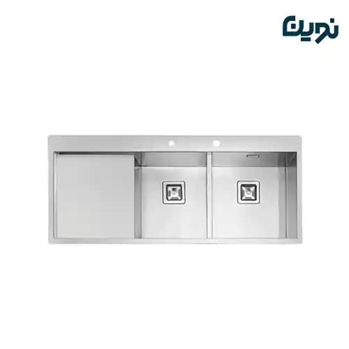 سینک ظرفشویی ایلیا استیل کد 6030 — تصویر ۴