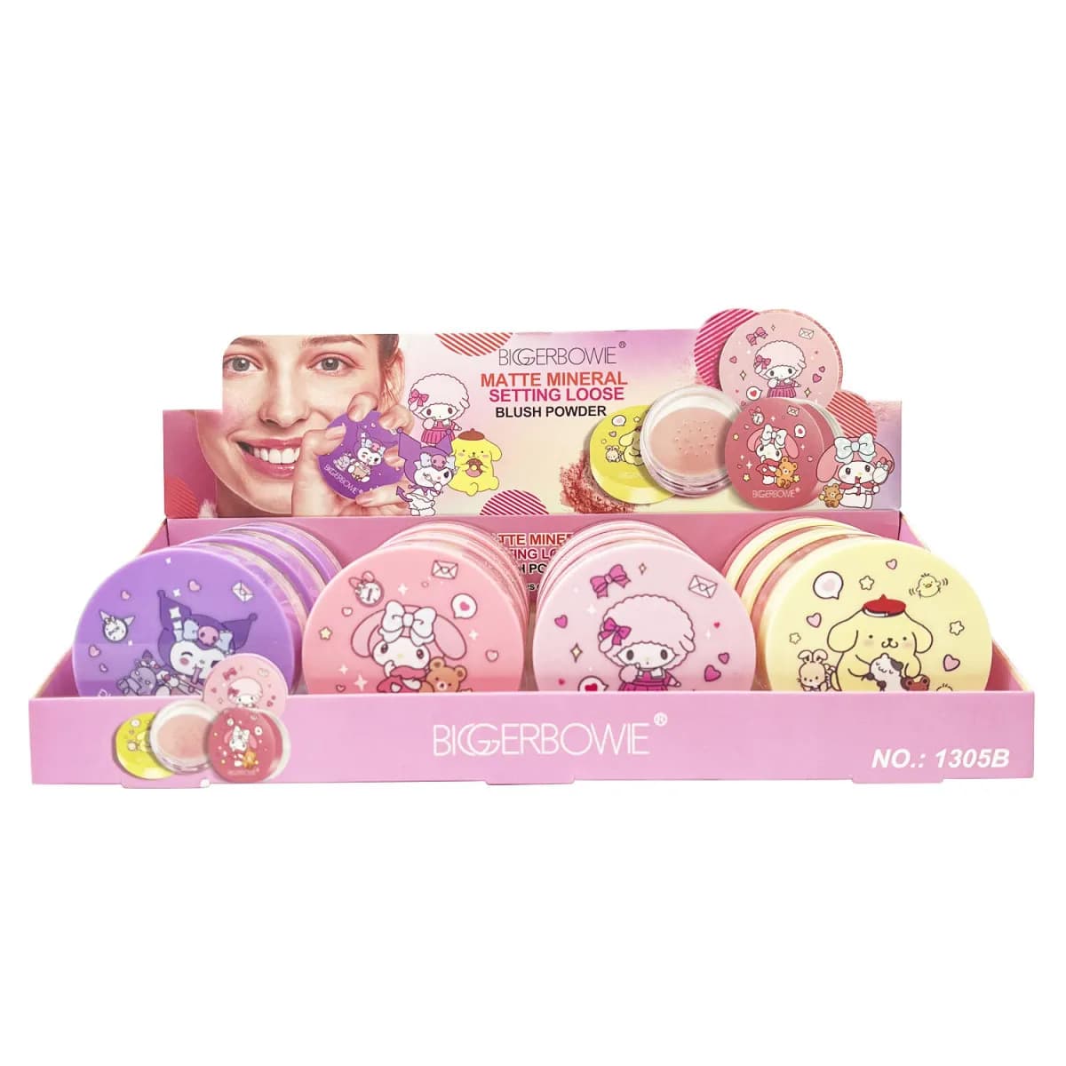 رژگونه کارتونی لطیف کرومی ا Soft chrome cartoon blush