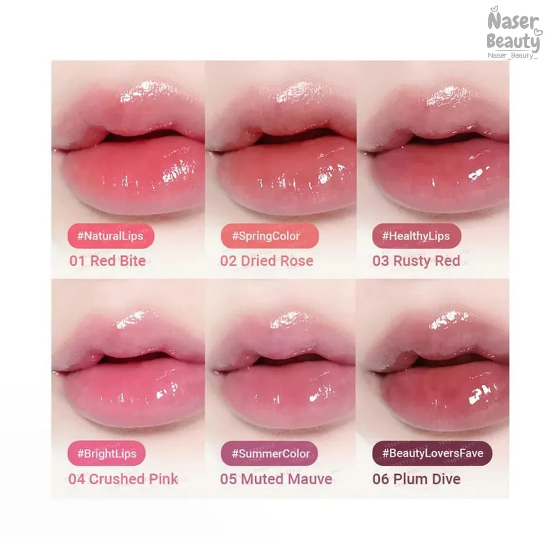 لیپ گلاس پیچی میس لارا ا Miss Lara Liquid Lip Balm — تصویر ۴