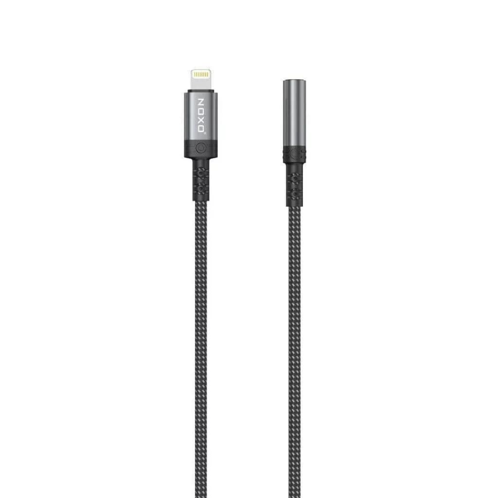 مبدل لایتنینگ به جک 3.5 میلی متری نوکسو مدل JACK-N-1 |طول 1.4 متر