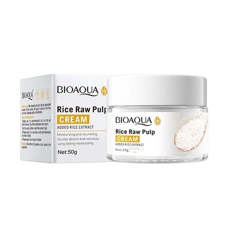 کرم مرطوب کننده برنج بیواکوا ا Bioaqua anti-acne treatment cream