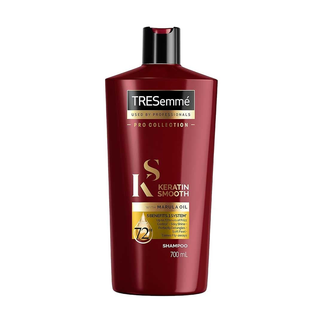 شامپو ترزمه TRESEMME مدل Keratin Smooth حجم 700 میل
