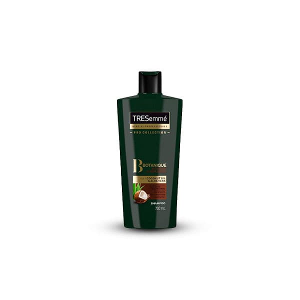 شامپو ترزمه tresemme حاوی روغن نارگیل و آلوئه ورا حجم 700 میل — تصویر ۶
