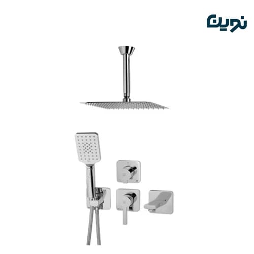 شیرآلات حمام توکار KWC مدل متیس تیپ 4 — تصویر ۴