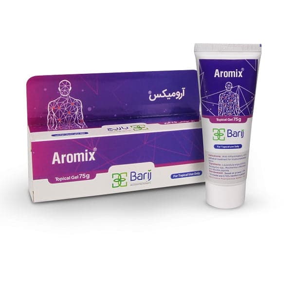 ژل موضعی آرومیکس باریج اسانس وزن 75 گرم