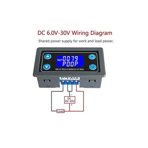 ماژول تایمر دیجیتال روپنلی XY-WJ01 — تصویر ۳