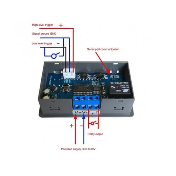 ماژول تایمر دیجیتال روپنلی XY-WJ01 — تصویر ۸