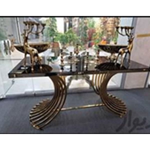 میز پذیرایی مستطیل طرح کمانی — تصویر ۳