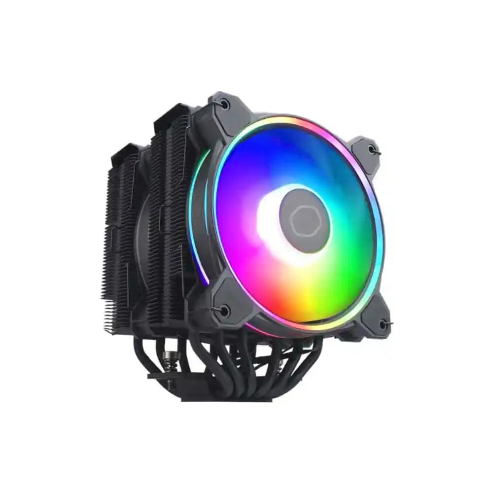 سیستم خنک کننده بادی کولر مستر مدل HYPER 622 HALO BLACK