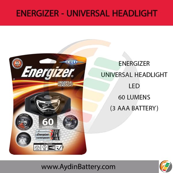 چراغ پیشانی انرجایزر ENERGIZER-UNIVERSAL HEADLIGHT