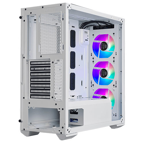 کیس کامپیوتر کولر مستر TD500 MESH WHITE — تصویر ۶
