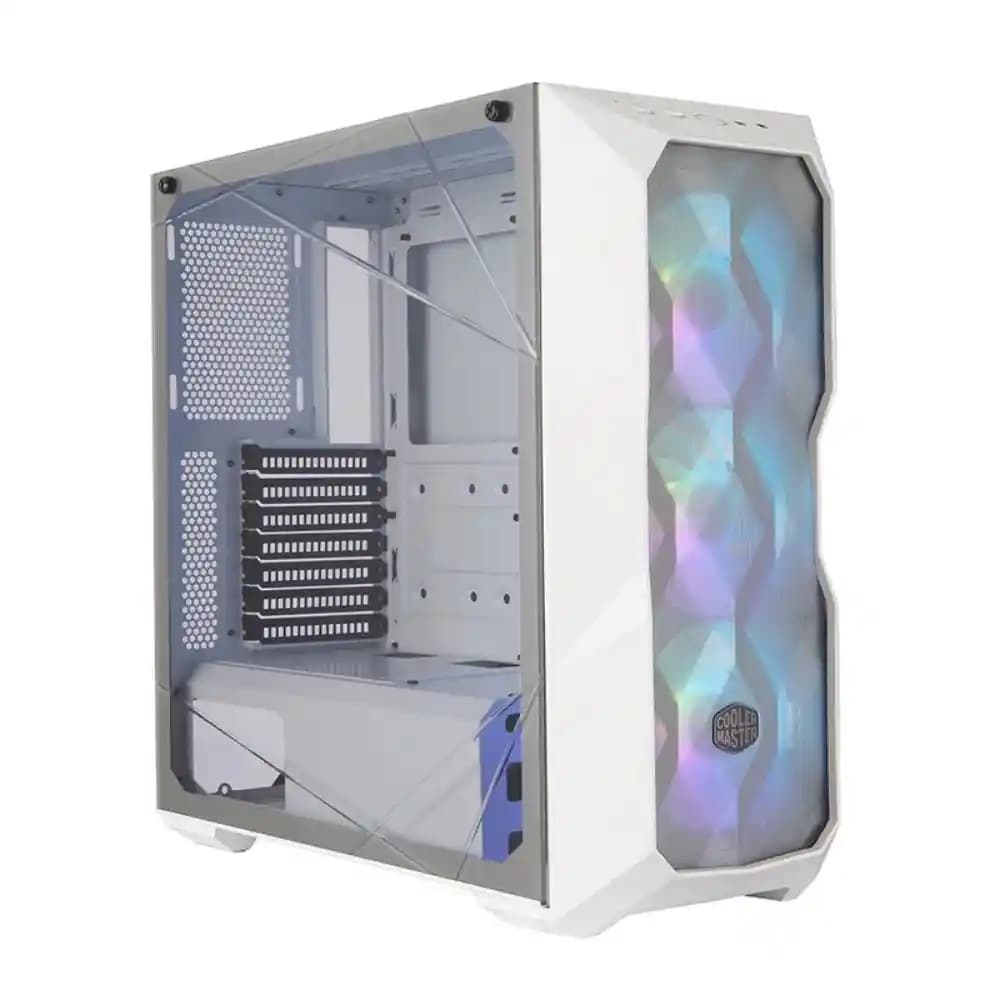 کیس کامپیوتر کولر مستر TD500 MESH WHITE — تصویر ۲