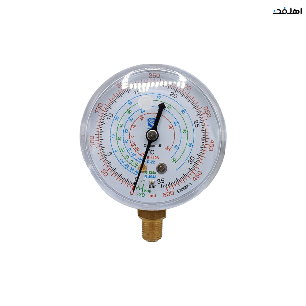 ساعت گیج فشار پایین 500PSI برند ترندز TRENDZ — تصویر ۲