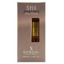 عطر جیبی زنانه صندل مدل Still حجم 25 میلی لیتر