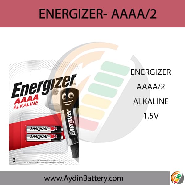 باتری آلکالاین انرجایزر ENERGIZER-AAAA B2