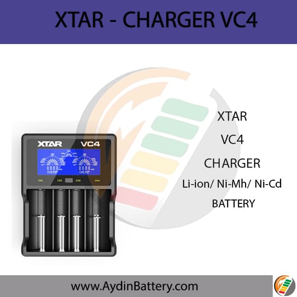 شارژر اکستارXTAR CHARGER VC4