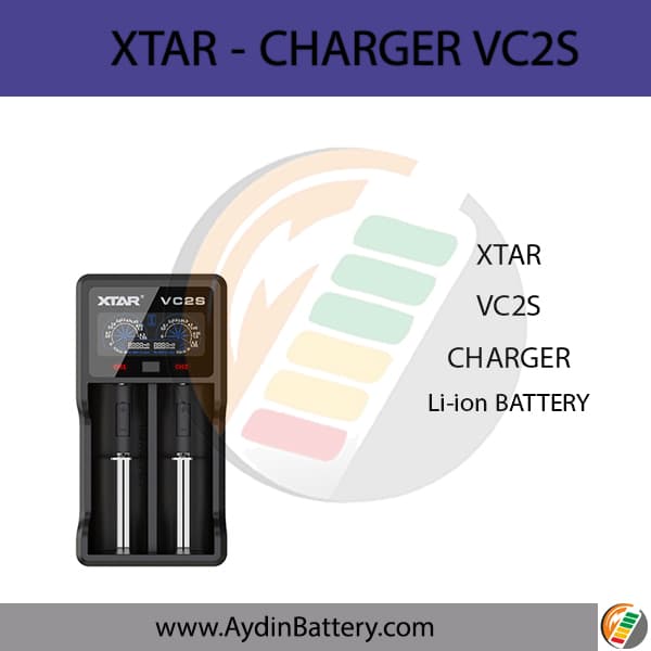 شارژر اکستارXTAR CHARGER VC2S — تصویر ۴