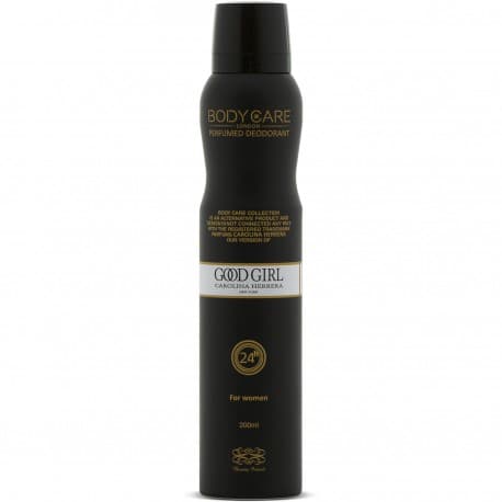 اسپری بدن بادی کر زنانه رایحه گود گرل حجم 200 میل Body Care Good Girl