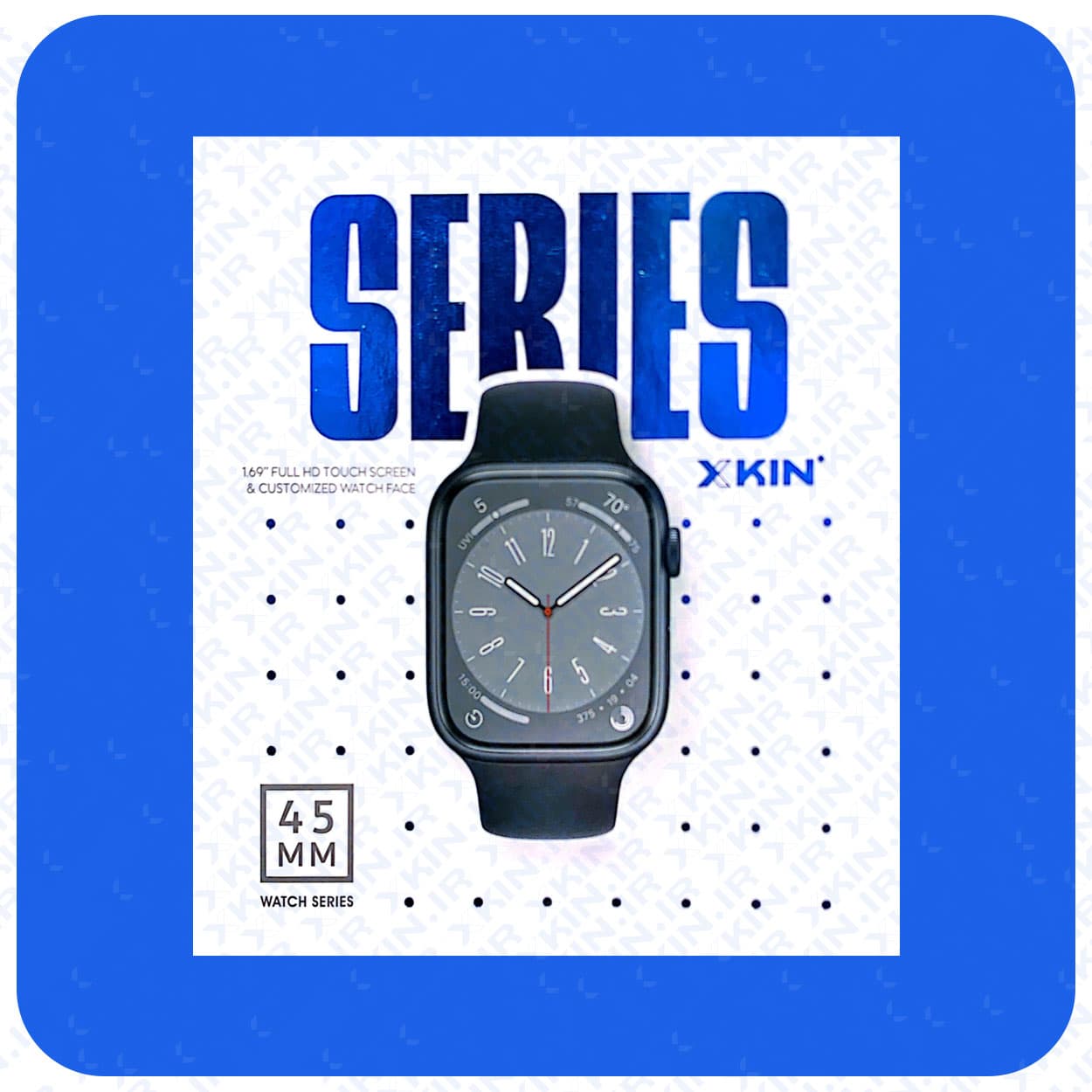 ساعت هوشمند XKIN مدل Titanium Case Watch WHATCH SERISE