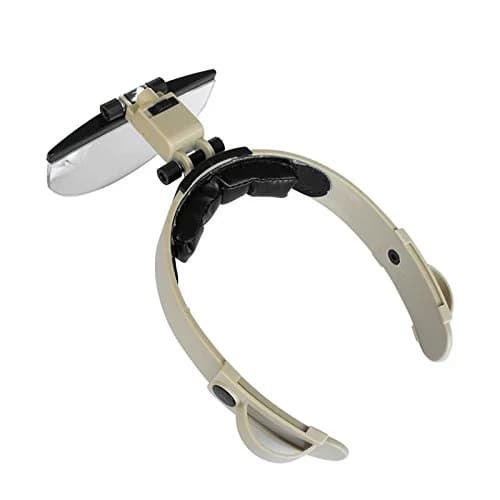 ذره بین هدبندی چشمی با چراغ LED مدل MG81003 — تصویر ۳