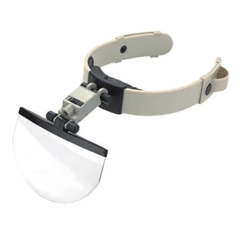 ذره بین هدبندی چشمی با چراغ LED مدل MG81003