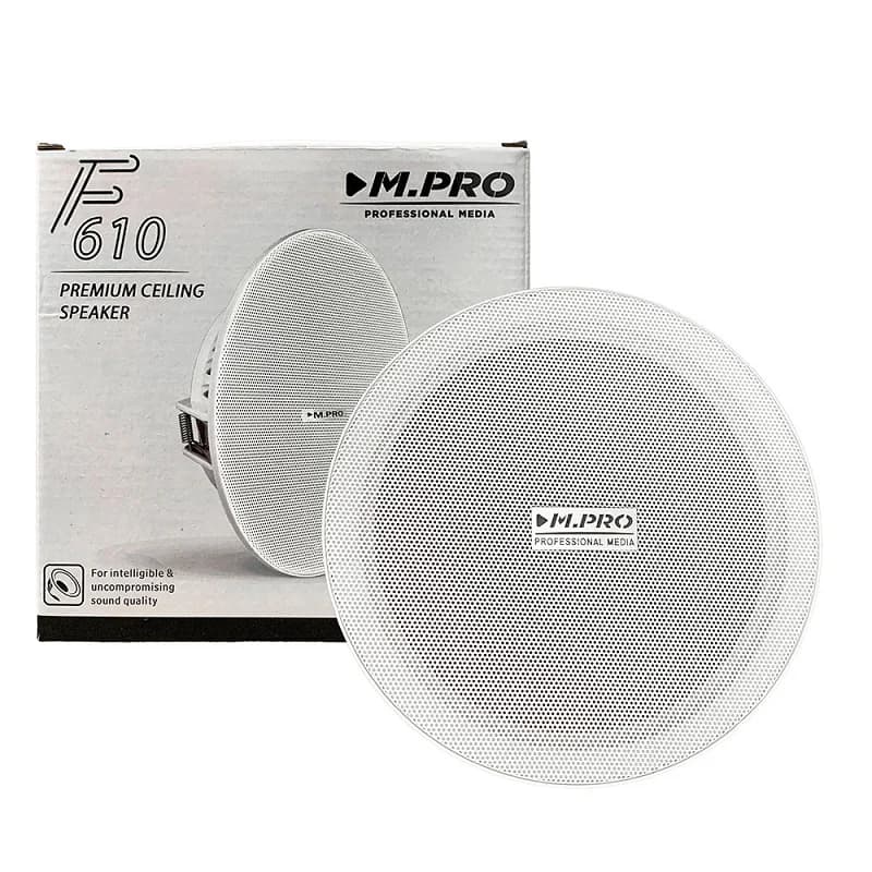بلندگو سقفی توکار فریم لس MPRO F610 — تصویر ۸