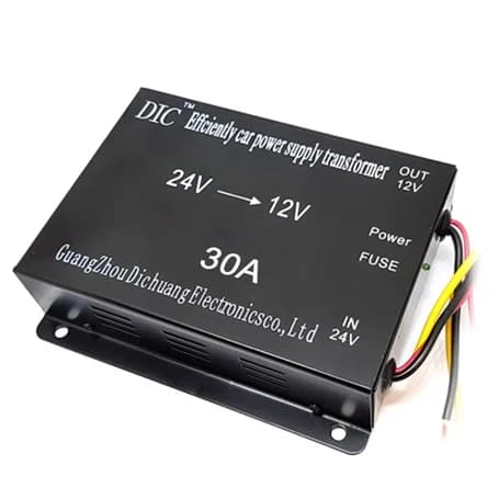 مبدل برق خودرو 24V To 12V 30A