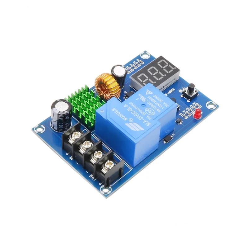 ماژول کنترل شارژ باتری دیجیتال 6 الی 60 ولت مدل XH-M604 — تصویر ۳