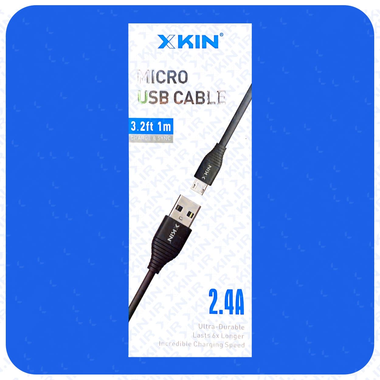 کابل تبدیل USB به لایتنینگ مدل XK-CA06 طول 1 متر