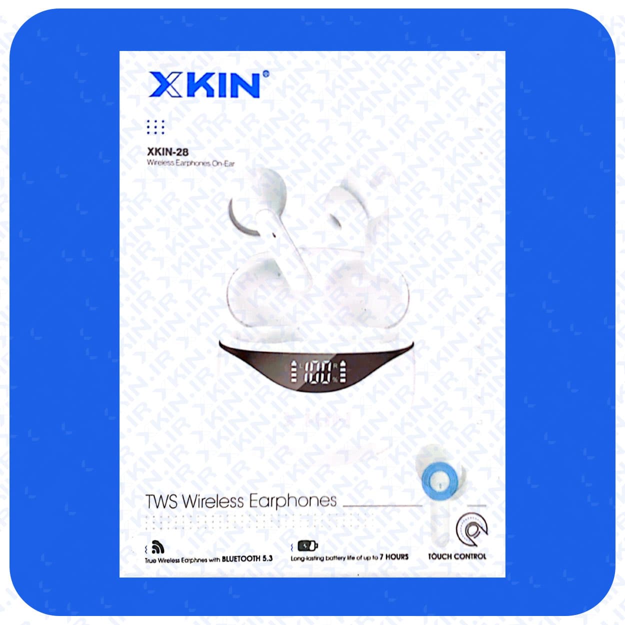 هندزفری بلوتوثی ایکس کین مدل XKIN-28 — تصویر ۸