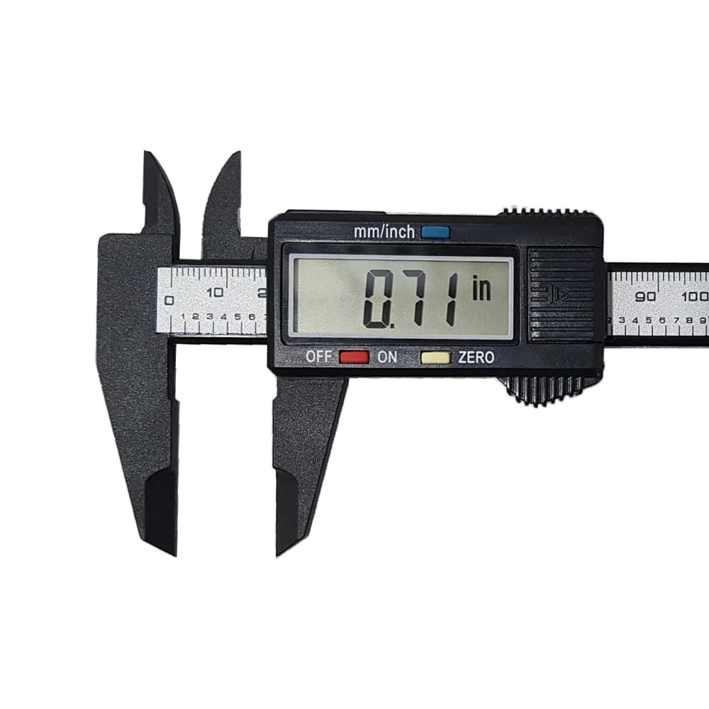 کولیس دیجیتال پلاستیکی 150mm — تصویر ۸
