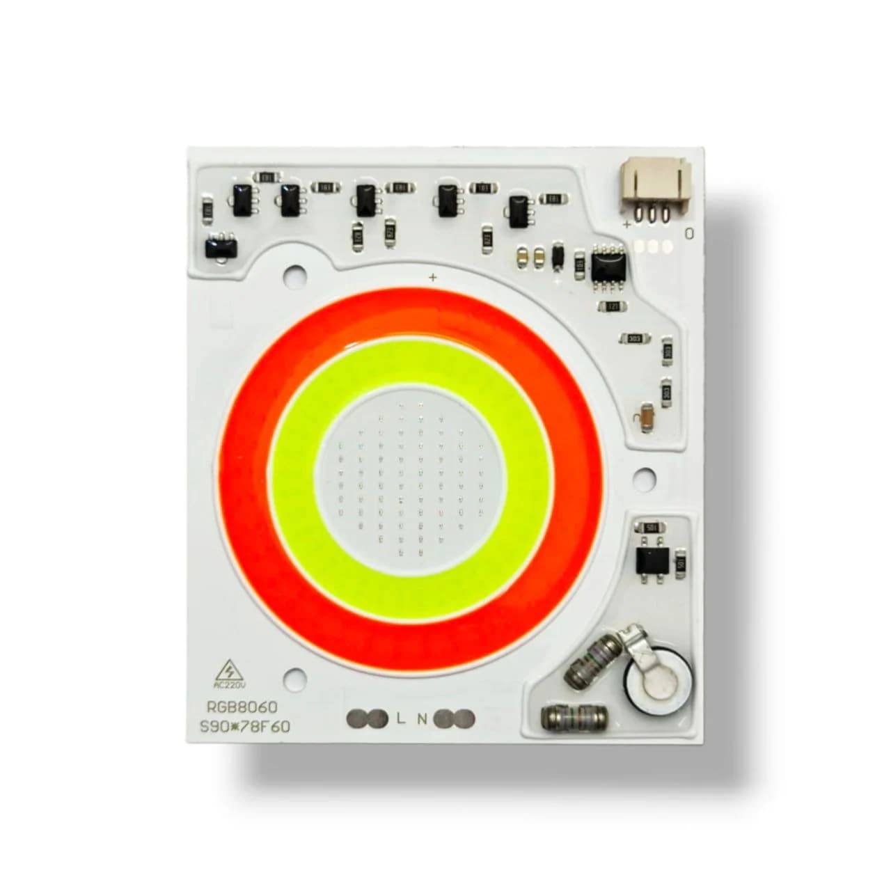 چیپ 220 ولت 50 وات RGB ریموت دار COB — تصویر ۵