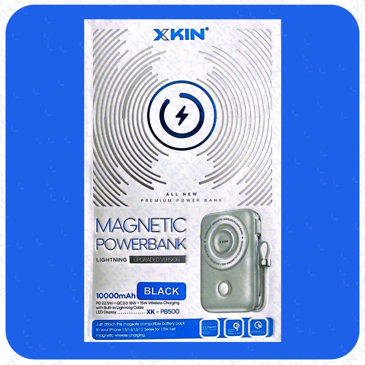 پاوربانک ایکس کین مدل XK-PB500ظرفیت 10000 میلی آمپر ساعت — تصویر ۵