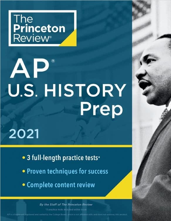 دانلود کتاب Princeton Review AP U.S. History Prep, 2021