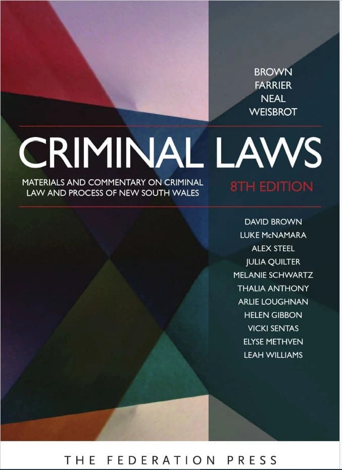 دانلود کتاب Criminal Laws — تصویر ۲