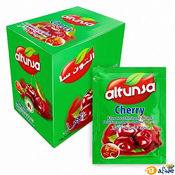 پودر شربت فوری گیلاس آلتونسا بسته ۲۴ عددی