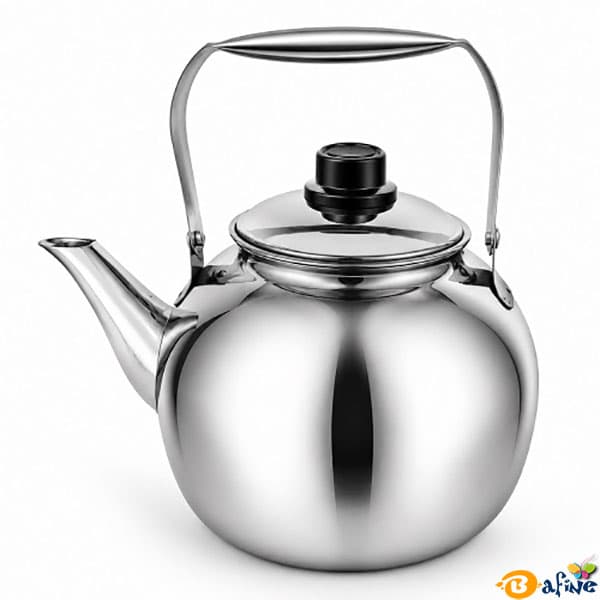کتری استیل آوا مدل خمره‌ای 3 لیتری