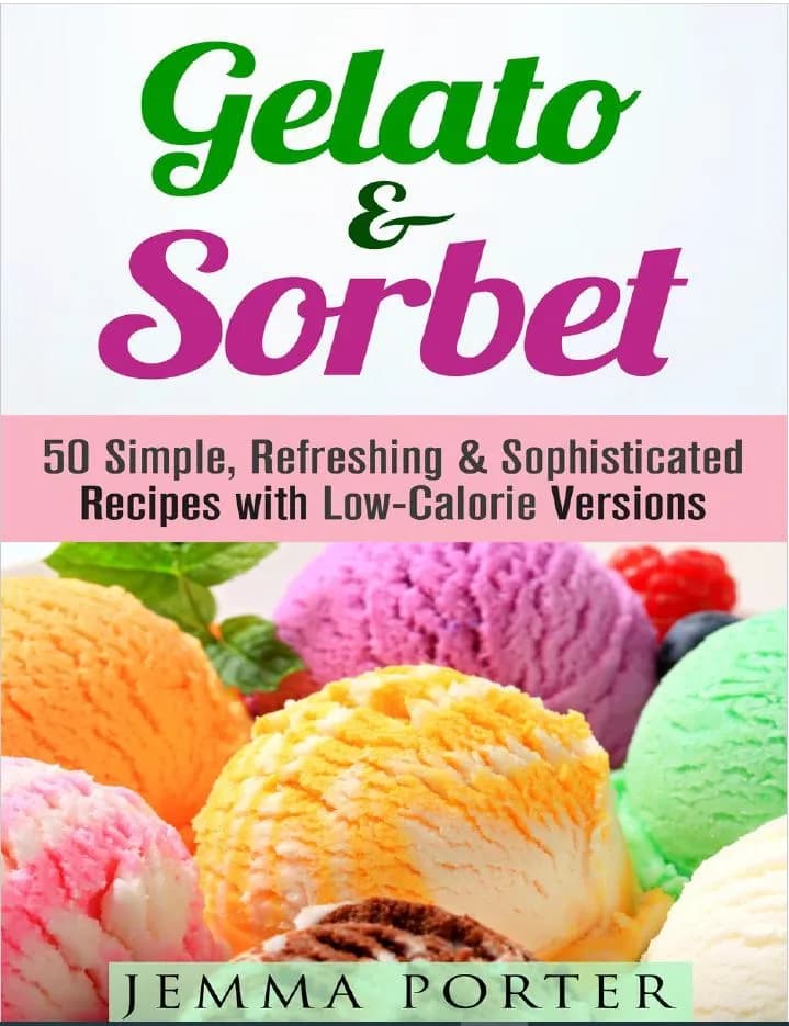 دانلود کتاب Gelato and Sorbet — تصویر ۲