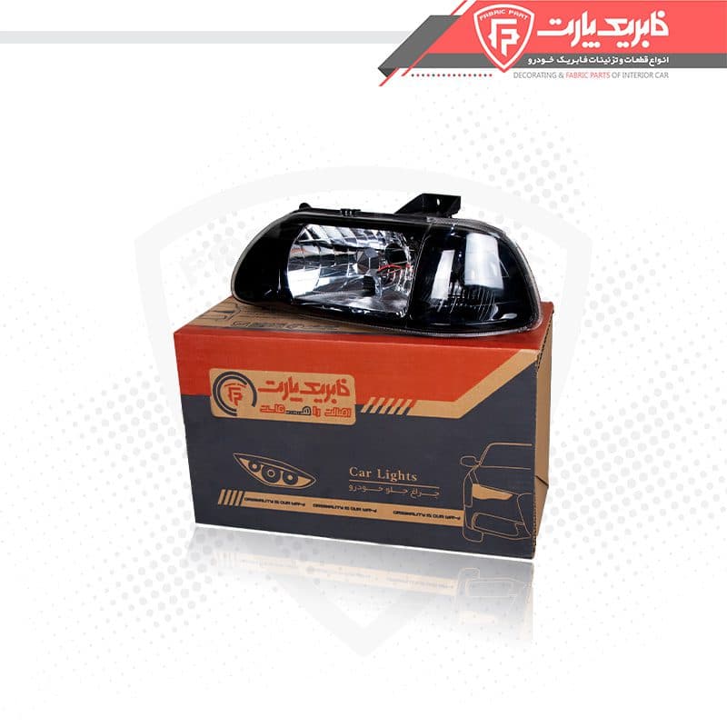 چراغ جلو پراید 131 و 151 چپ دودی +A — تصویر ۶