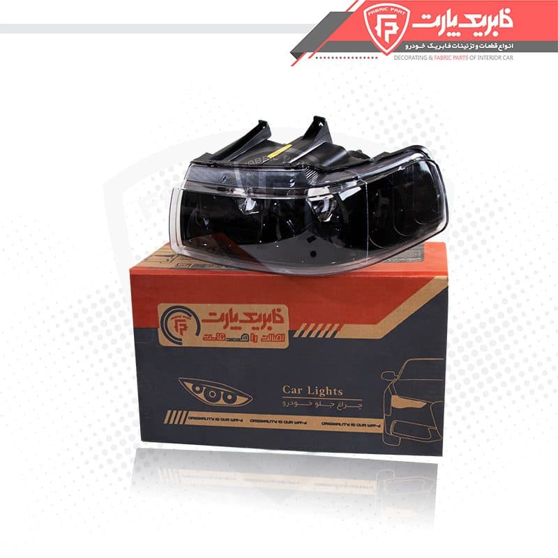 چراغ جلو چپ سمند LX دودی A