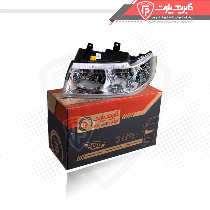 چراغ جلو چپ سمند LX کریستال A