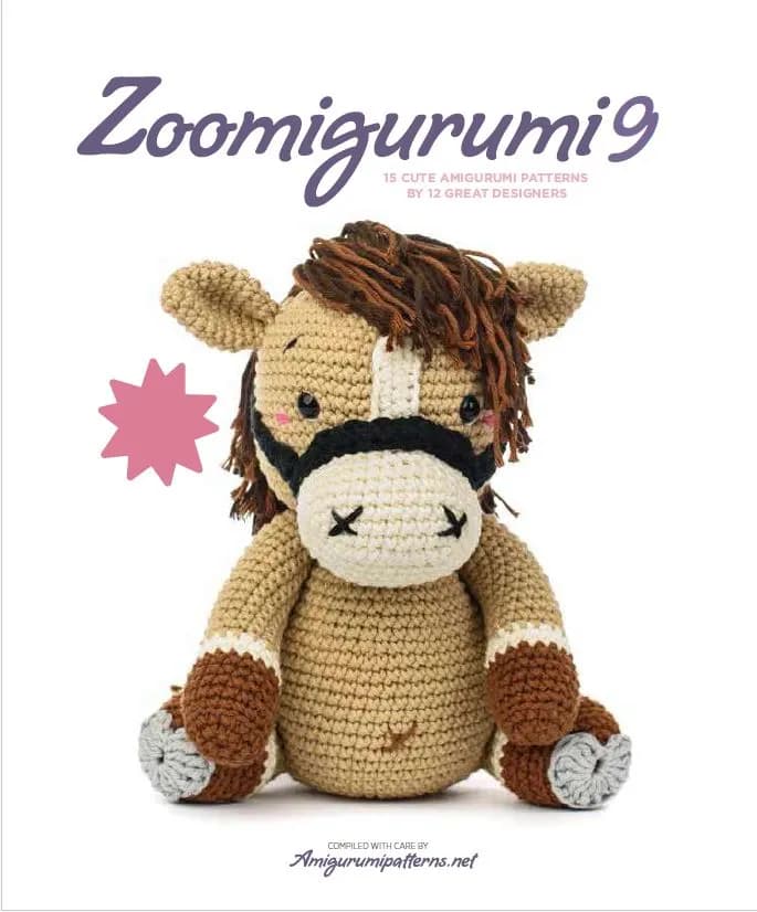 دانلود کتاب Zoomigurumi 9: 15 Cute Amigurumi Patterns by 12 Great Designers