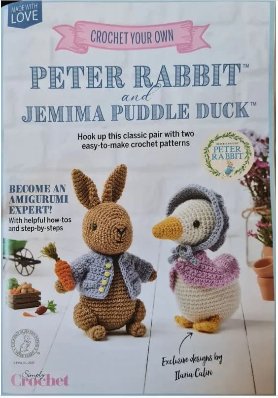دانلود کتاب Simply Crochet: Peter Rabbit and Friends — تصویر ۲