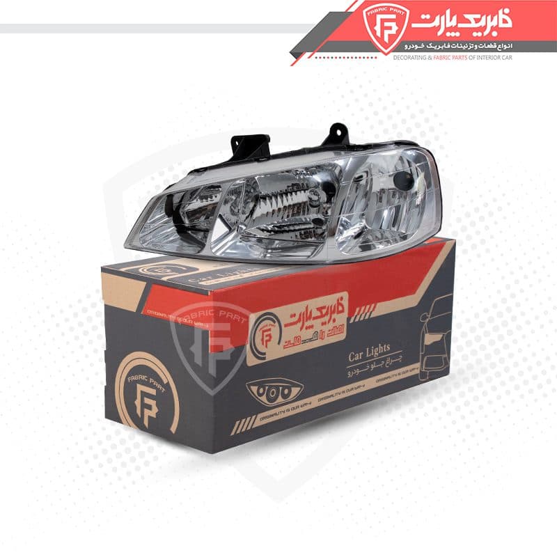 چراغ جلو چپ پژو پارس کریستال A