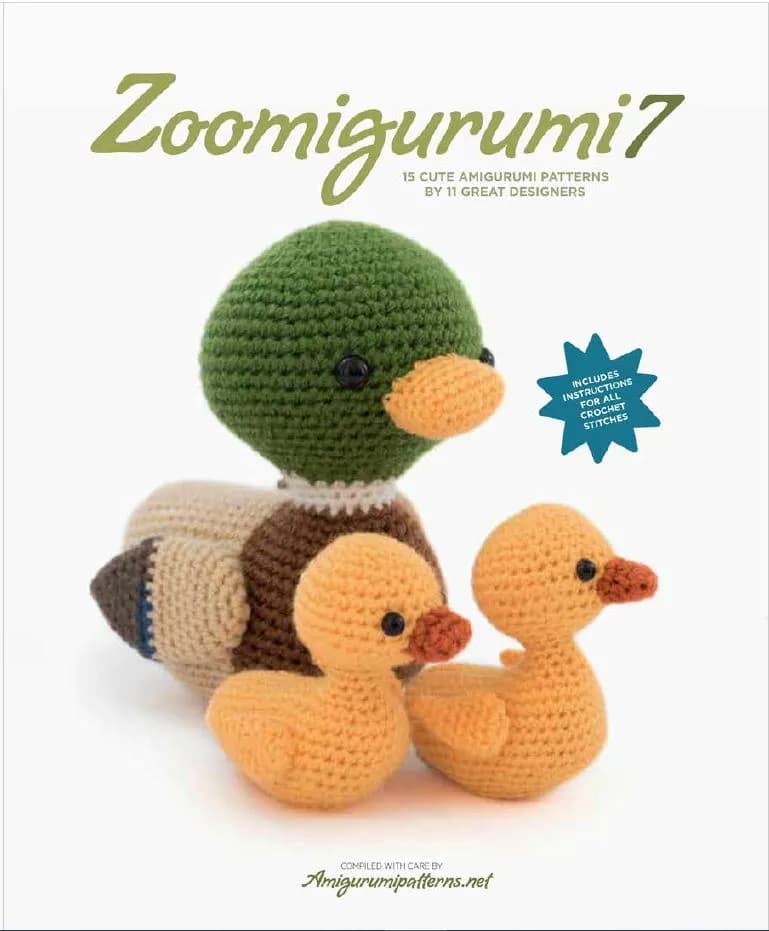 دانلود کتاب Zoomigurumi 7: 15 Cute Amigurumi Patterns by 11 Great Designers