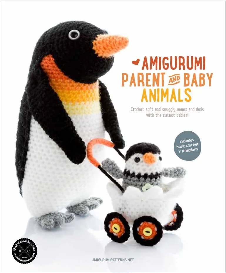 دانلود کتاب Amigurumi Parent and Baby Animals