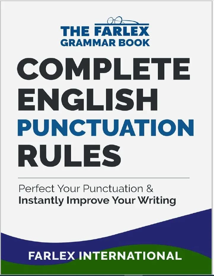 دانلود کتاب Complete English Punctuation Rules — تصویر ۲