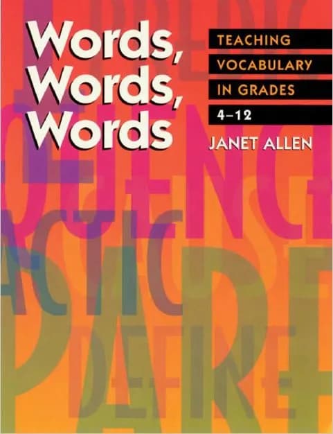 دانلود کتاب Words, Words, Words: Teaching Vocabulary