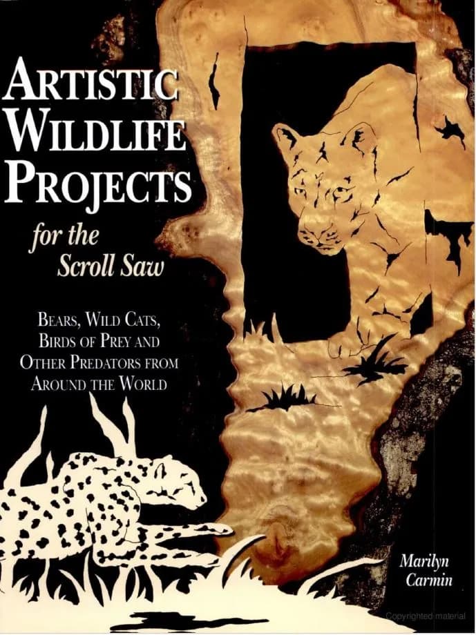 دانلود کتاب Artistic Wildlife Projects for the Scroll Saw